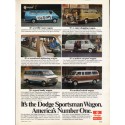 1976 Dodge Ad "Dodge Sportsman Wagon" ~ (model year 1976)
