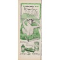 1950 Wrisley Ad "Be Bath-Happy with Wrisley"