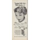 1950 Halo Shampoo Ad ""Soaping" dulls hair -- Halo glorifies it!"