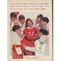1962 Viceroy Cigarettes Ad "Smoke all seven"