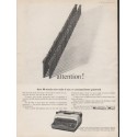 1962 Remington Rand Ad "attention"