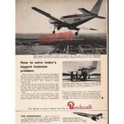 1962 Beechcraft Ad "Paid For"