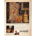 1962 Old Charter Bourbon Ad "Tick-tock"