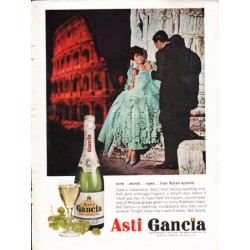 1962 Asti Gancia Ad "wine ... words"