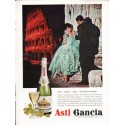 1962 Asti Gancia Ad "wine ... words"
