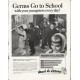 1958 Listerine Ad "Germs Go to School"