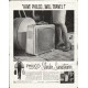 1958 Philco Television Ad "Will Travel"