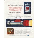 1958 Eveready Battery Ad "Outshines Them All"
