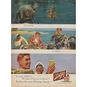 1950 Schlitz Beer Ad "I was curious"