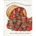 1958 Del Monte Ad "Meal brighteners"