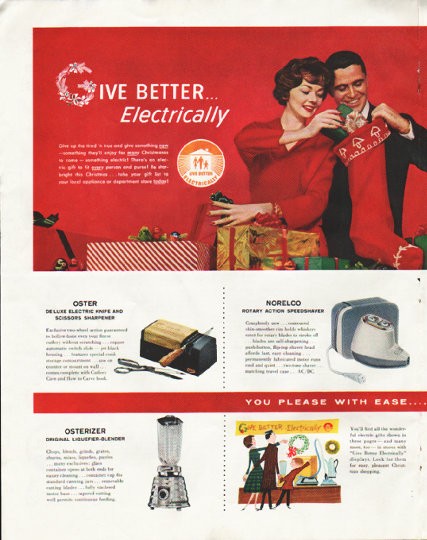 1952 Sunbeam Mixmaster Vintage Ad all these advantages