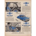 1950 Chevrolet Ad "First and Finest at Lowest Cost"