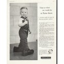 1958 Parke-Davis Ad "what we work for"