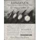1958 Longines-Wittnauer Watch Ad "Waterproof"