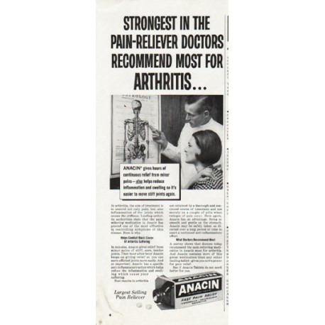 1965 Anacin Ad "Strongest"