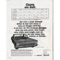 1965 Plymouth Belvedere Ad "Charts are dull" ~ (model year 1965)