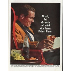 1965 Tab Soda Ad "At last"