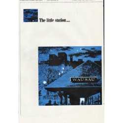 1965 Employers Mutuals of Wausau Ad "The little station"