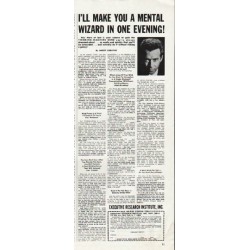 1965 Executive Research Institute Ad "mental wizard"