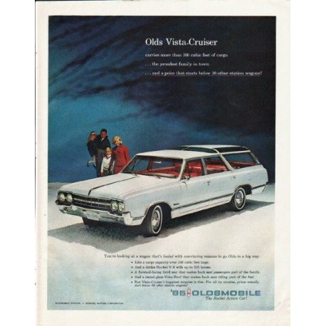 1965 Oldsmobile Ad "Vista-Cruiser" ~ (model year 1965)