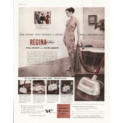 1956 Regina Polisher Ad "Polisher and Scrubber"