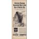 1950 Shasta Shampoo Ad "Amazing Shampoo Guaranteed Not to Rob Hair"