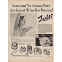 1950 Shakti Ad "New Deodorant Powder"