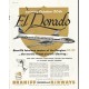 1956 Braniff Airways Ad "El Dorado"