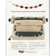 1956 Royal Typewriter Ad "this bracelet"
