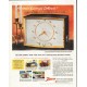 1956 Zenith Ad "modern mantel clock"