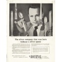 1956 Oneida Ad "silver spoon"