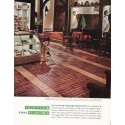 1965 Kentile Floors Ad "Colonial Brick"