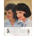 1965 Loving Care Ad "Color only the gray"