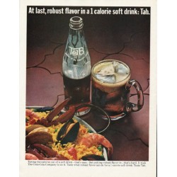 1965 Tab Soda Ad "robust flavor"