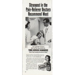 1965 Anacin Ad "Doctors Recommend Most"