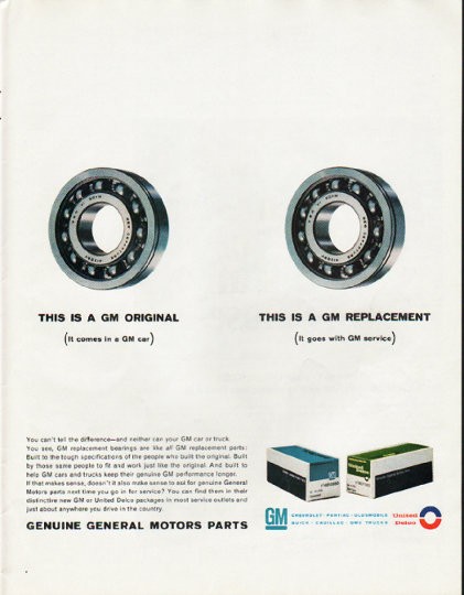 1965 General Motors Vintage Ad 