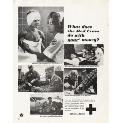 1965 Red Cross Ad "What does the Red Cross do"