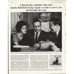 1961 The Hartford Insurance Ad "reminder"