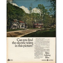 1972 General Electric Ad "electric wires"