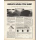 1972 Slumber-Shapers Ad "Reduce While You Sleep"