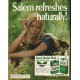 1972 Salem Cigarettes Ad "Salem refreshes naturally"