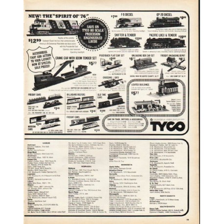 1972 Tyco Ad "Spirit of '76"