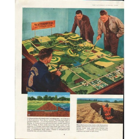 1958 Allis-Chalmers Ad "Flood protection"