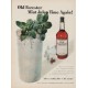 1950 Old Forester Whisky Ad "Mint Julep Time Again!"