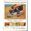 1958 Westinghouse Ad "presses woolens"