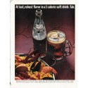 1965 Tab Soda Ad "At last, robust flavor"