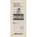 1965 Admiral Air Conditioner Ad "Only Admiral"