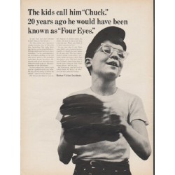 1965 Better Vision Institute Ad "Chuck"