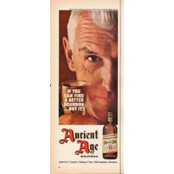 1965 Ancient Age Bourbon Ad "If you can find"