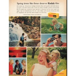 1965 Kodak Ad "Spring times"